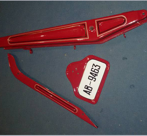 Perfilado piezas moto guzzi 65